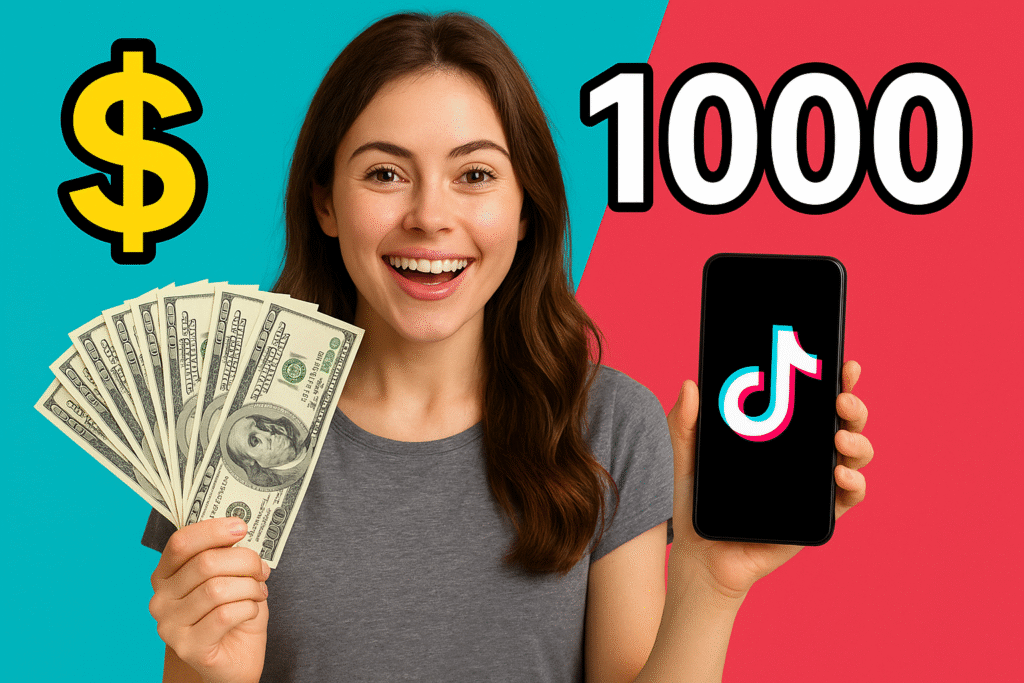 How to Make $1000 a Month from TikTok